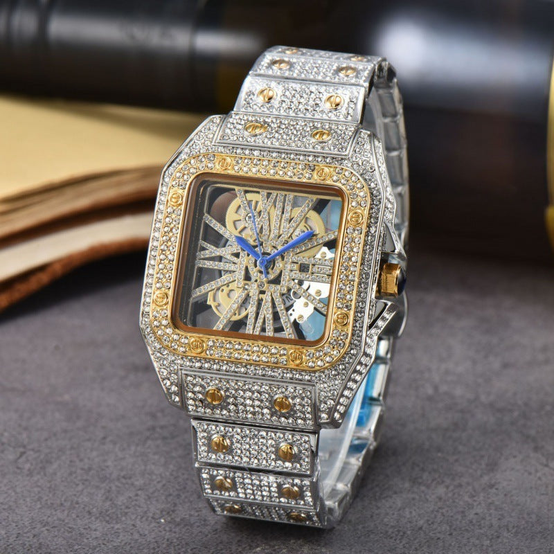 Women's Watch Diamond Fashion Steel Belt