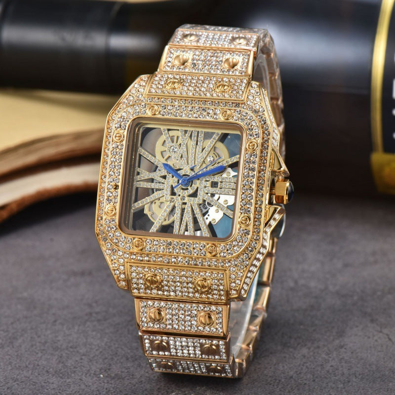 Women's Watch Diamond Fashion Steel Belt