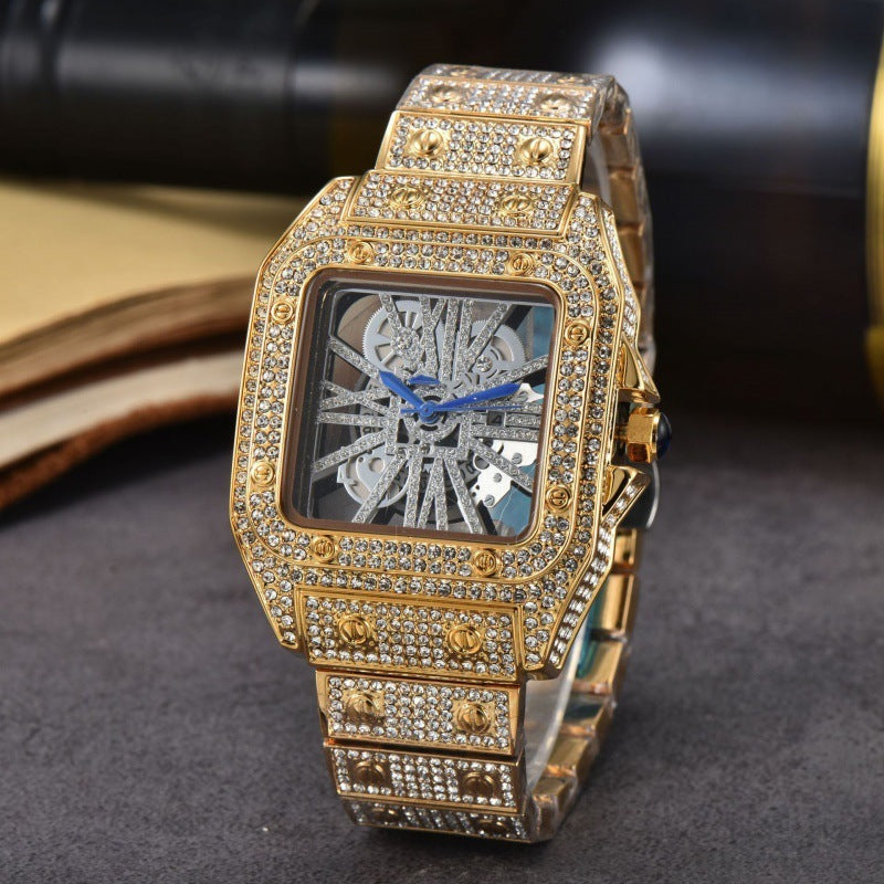 Women's Watch Diamond Fashion Steel Belt