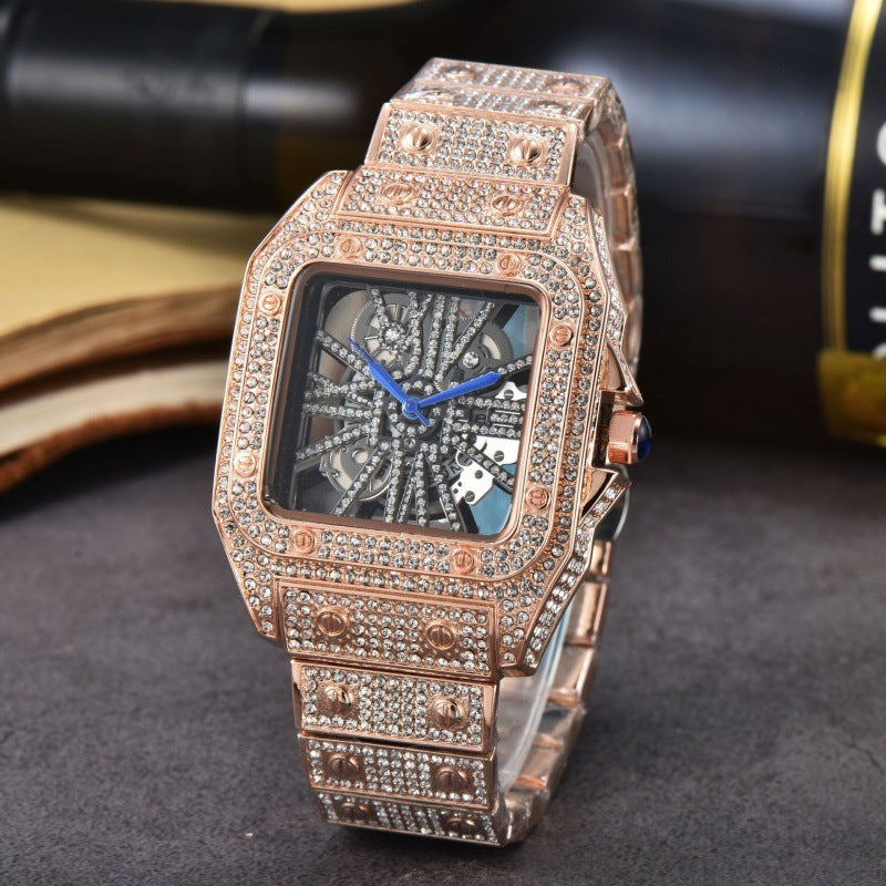 Women's Watch Diamond Fashion Steel Belt