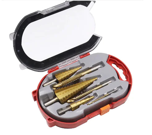 Step Drill Groove Saw Set (6 Pieces)