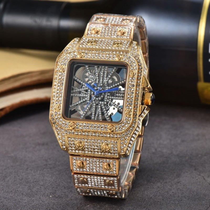 Women's Watch Diamond Fashion Steel Belt