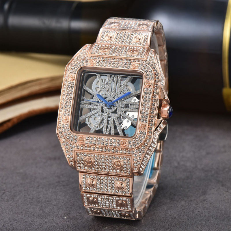 Women's Watch Diamond Fashion Steel Belt